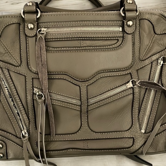 NWOT! Rebecca Minkoff Zipper Satchel - Picture 2 of 5